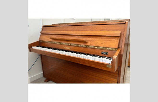 Zender Satin Cherry 108 Upright Piano, Used - All Inclusive Premium Package (SN:53312) - Image 12